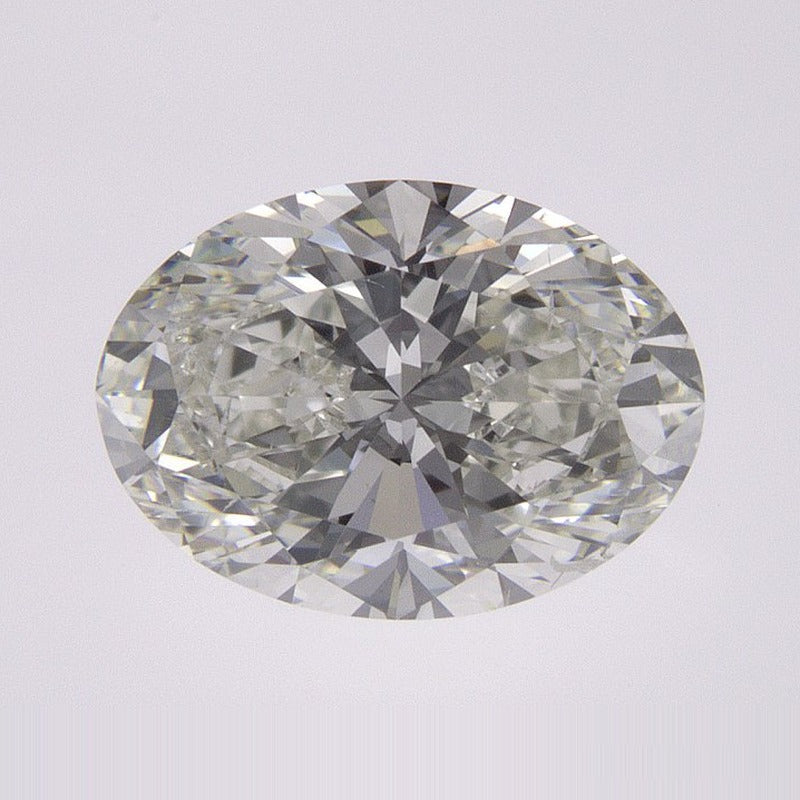 1.70 ct Natural Diamond – G SI1 – Oval Cut – EGL USA Certified — Sapphire Row · cut7