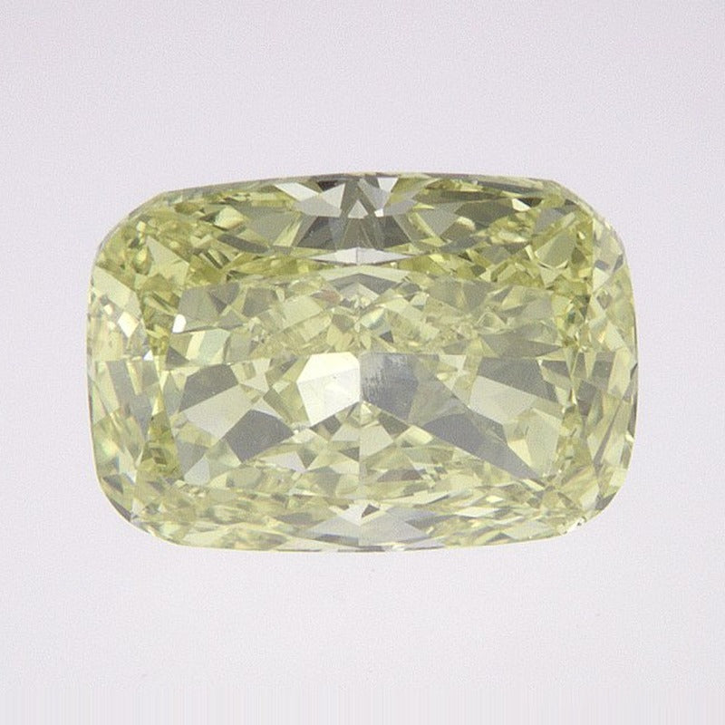 1.70 ct Lab-Grown Fancy Vivid Yellow Diamond – VS1 – Elongated Cushion Cut – IGI Certified — Sapphire Row · cut7