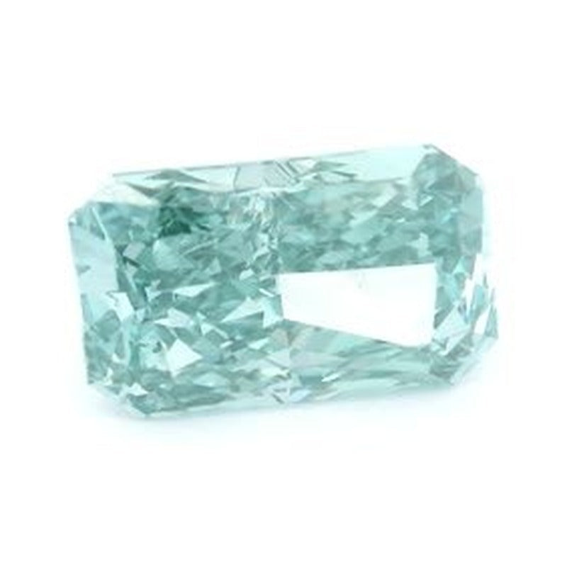 1.64 ct Lab-Grown Fancy Vivid Green Diamond – VS1 – Radiant Cut – IGI Certified — Sapphire Row · cut7