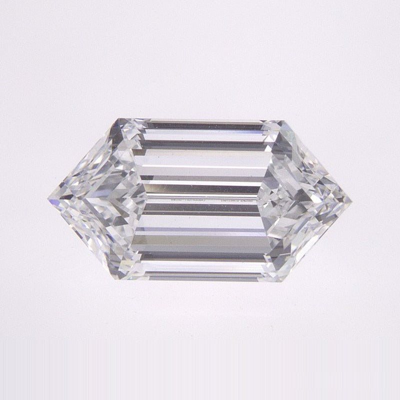1.57 ct Lab-Grown Diamond – D VVS1 – Elongated Hexagon Cut – Duchess Step-cut – GIA Certified — Sapphire Row · cut7