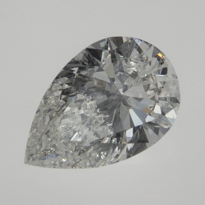 1.51 ct Natural Diamond – H I1 – Pear Cut – GIA Certified — Sapphire Row · cut7