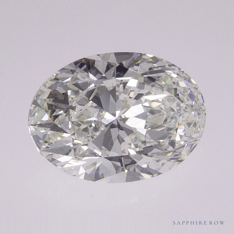 1.50 ct Natural Diamond – J SI1 – Oval Cut – GIA Certified — Sapphire Row · cut7