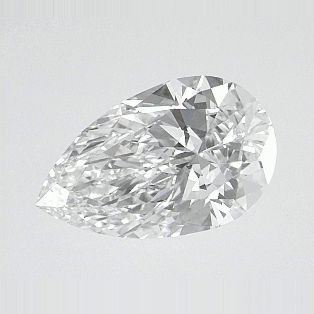 1.39 ct Lab-Grown Diamond – F VVS2 – Pear Cut – GCAL Certified — Sapphire Row · cut7