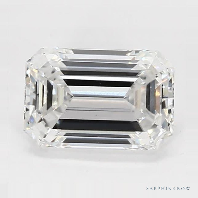 1.27 ct Lab-Grown Diamond – E VS1 – Emerald Cut – GCAL Certified — Sapphire Row · cut7