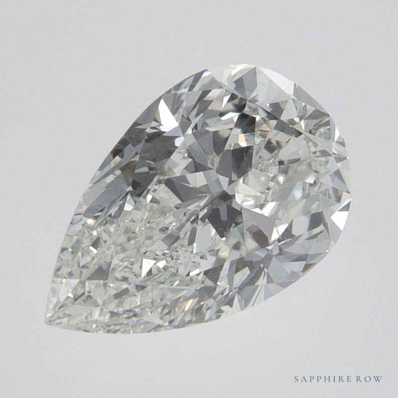 1.21 ct Natural Diamond – J SI1 – Pear Cut – GIA Certified — Sapphire Row · cut7