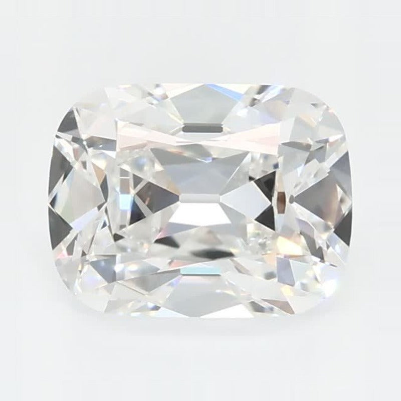 1.06 ct Lab-Grown Diamond – F VVS2 – Elongated Cushion Cut – Old Mine Cut – GCAL Certified — Sapphire Row · cut7