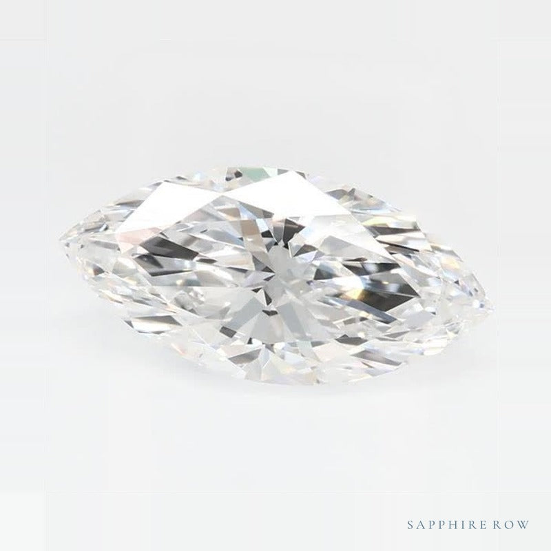 1.02 ct Lab-Grown Diamond – E VVS2 – Marquise Cut – GCAL Certified — Sapphire Row · cut7