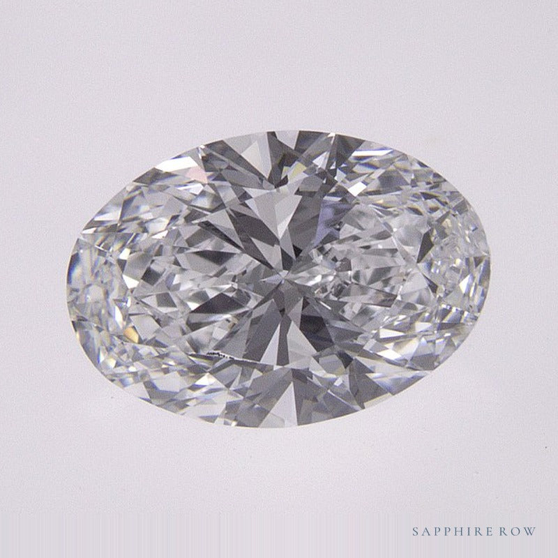 1.02 ct Lab-Grown Diamond – D VVS1 – Oval Cut – IGI Certified — Sapphire Row · cut7