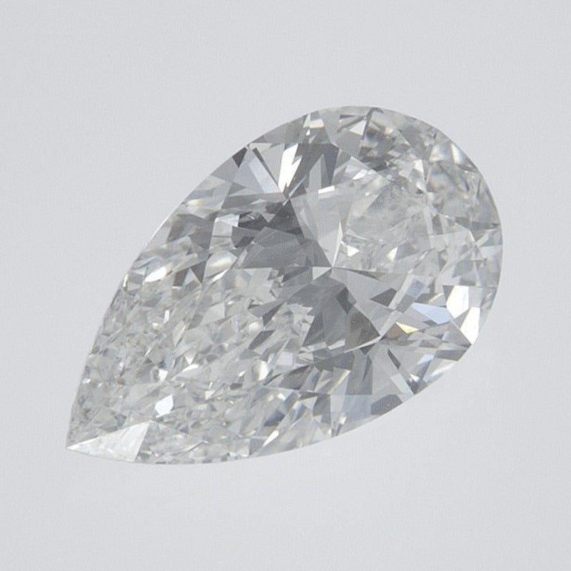 1.00 ct Natural Diamond – F SI2 – Pear Cut – GIA Certified — Sapphire Row · cut7
