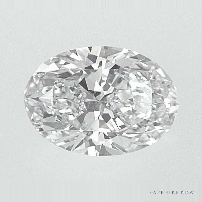 1.00 ct Natural Diamond – I SI1 – Oval Cut – GIA Certified — Sapphire Row · cut7