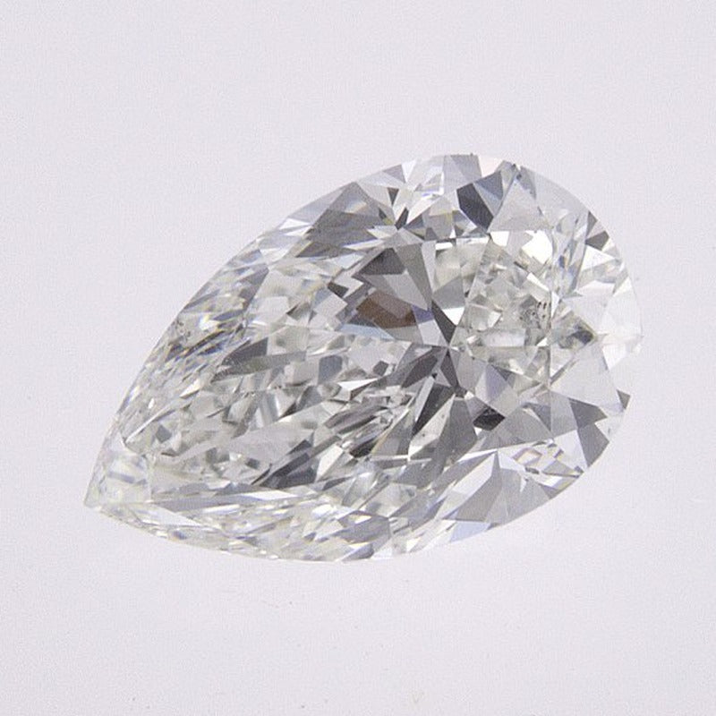 0.90 ct Natural Diamond – H SI1 – Pear Cut – GIA Certified — Sapphire Row · cut7