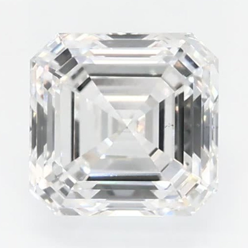 0.83 ct Lab-Grown Diamond – D VS2 – Asscher Cut – GCAL Certified — Sapphire Row · cut7