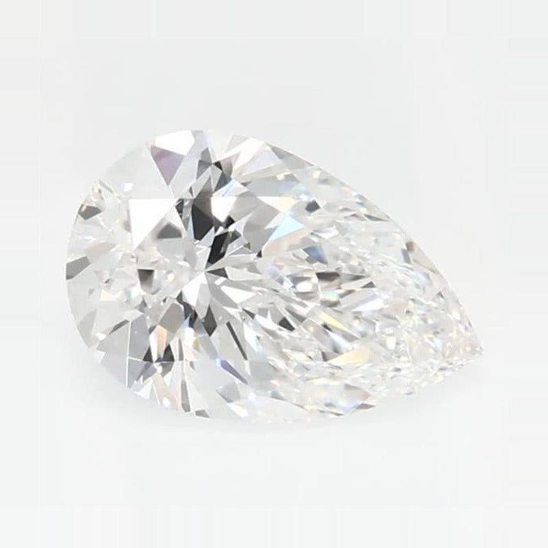0.59 ct Lab-Grown Diamond – E VVS2 – Pear Cut – GCAL Certified — Sapphire Row · cut7