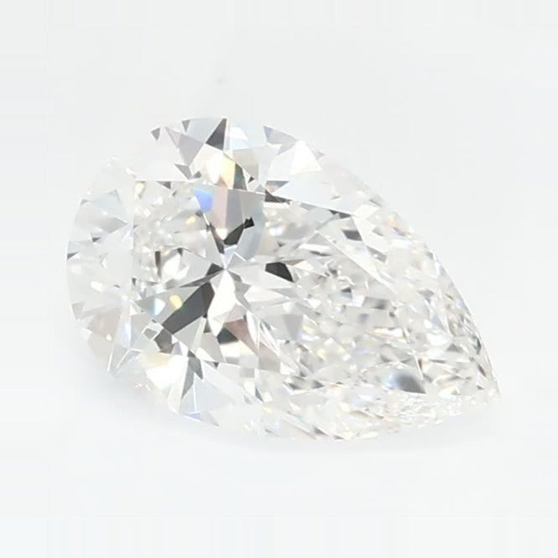 0.58 ct Lab-Grown Diamond – E VVS2 – Pear Cut – GCAL Certified — Sapphire Row · cut7