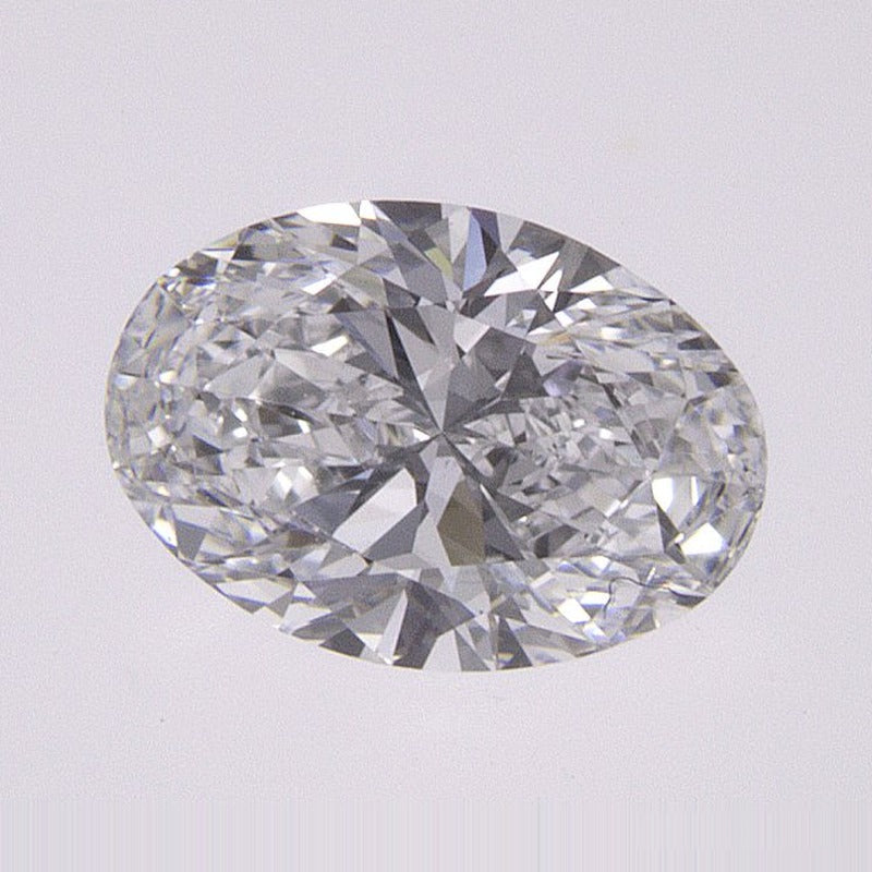 0.57 ct Lab-Grown Diamond – D VVS1 – Oval Cut – IGI Certified — Sapphire Row · cut7