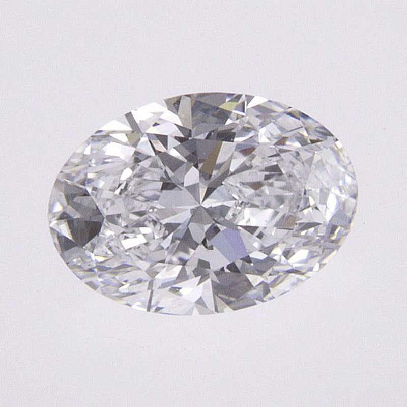0.54 ct Lab-Grown Diamond – D VVS2 – Oval Cut – IGI Certified — Sapphire Row · cut7