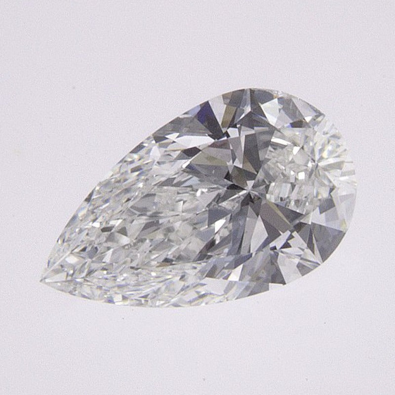 0.53 ct Natural Diamond – F SI1 – Pear Cut – GIA Certified — Sapphire Row · cut7
