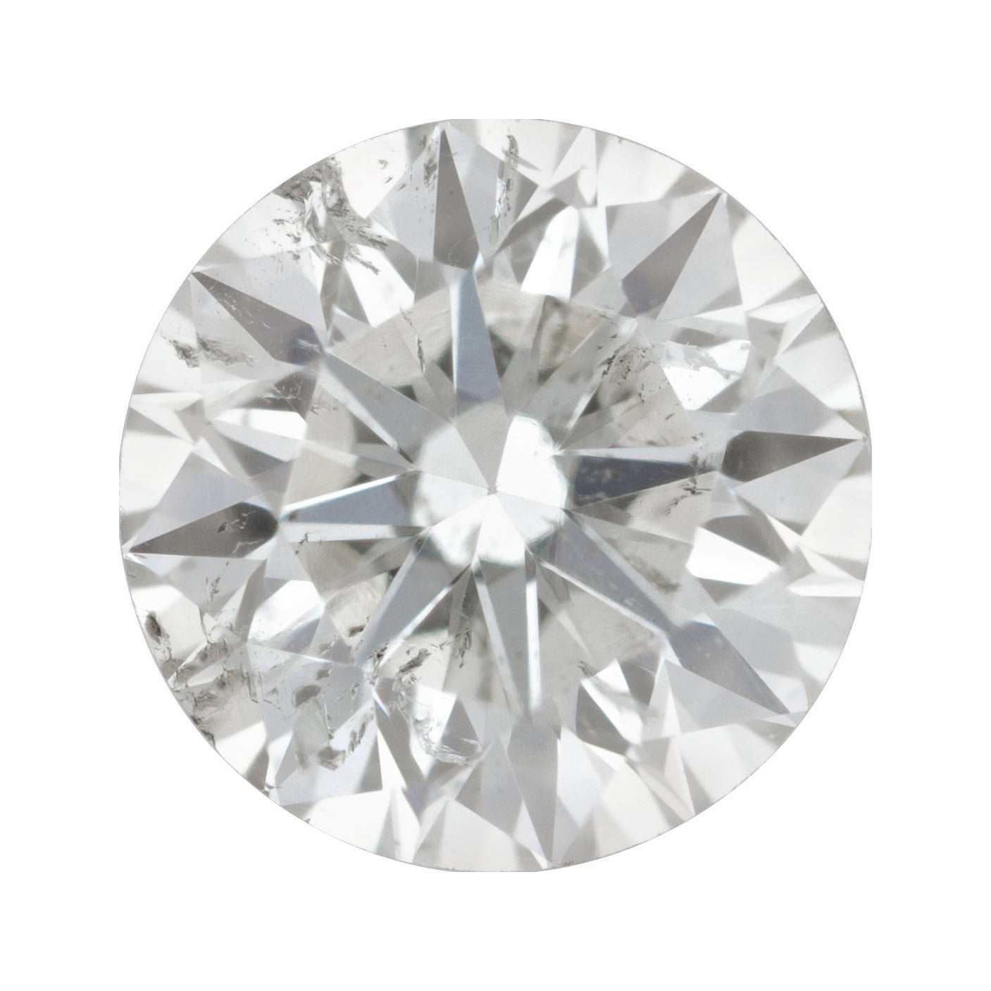 0.08 ct Natural Diamond – GHI I1-I2 – Round Cut — Sapphire Row · cut7