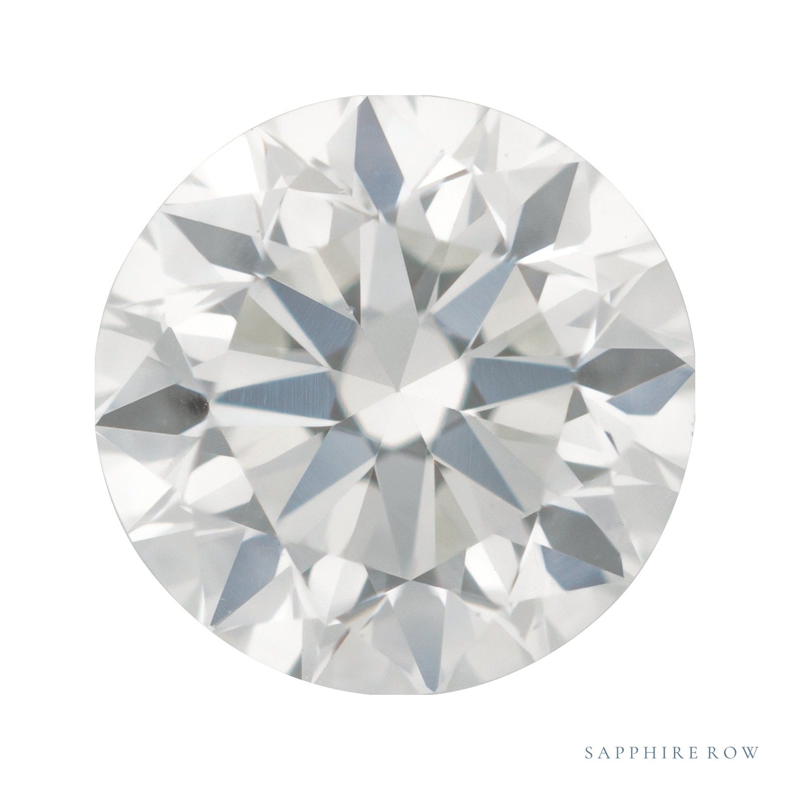 0.08 ct Natural Diamond – GHI VS-SI1 – Round Cut — Sapphire Row · cut7