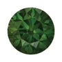 0.06 ct Natural Diamond (Color Enhanced) – Forest Green SI – Round Cut — Sapphire Row · cut7