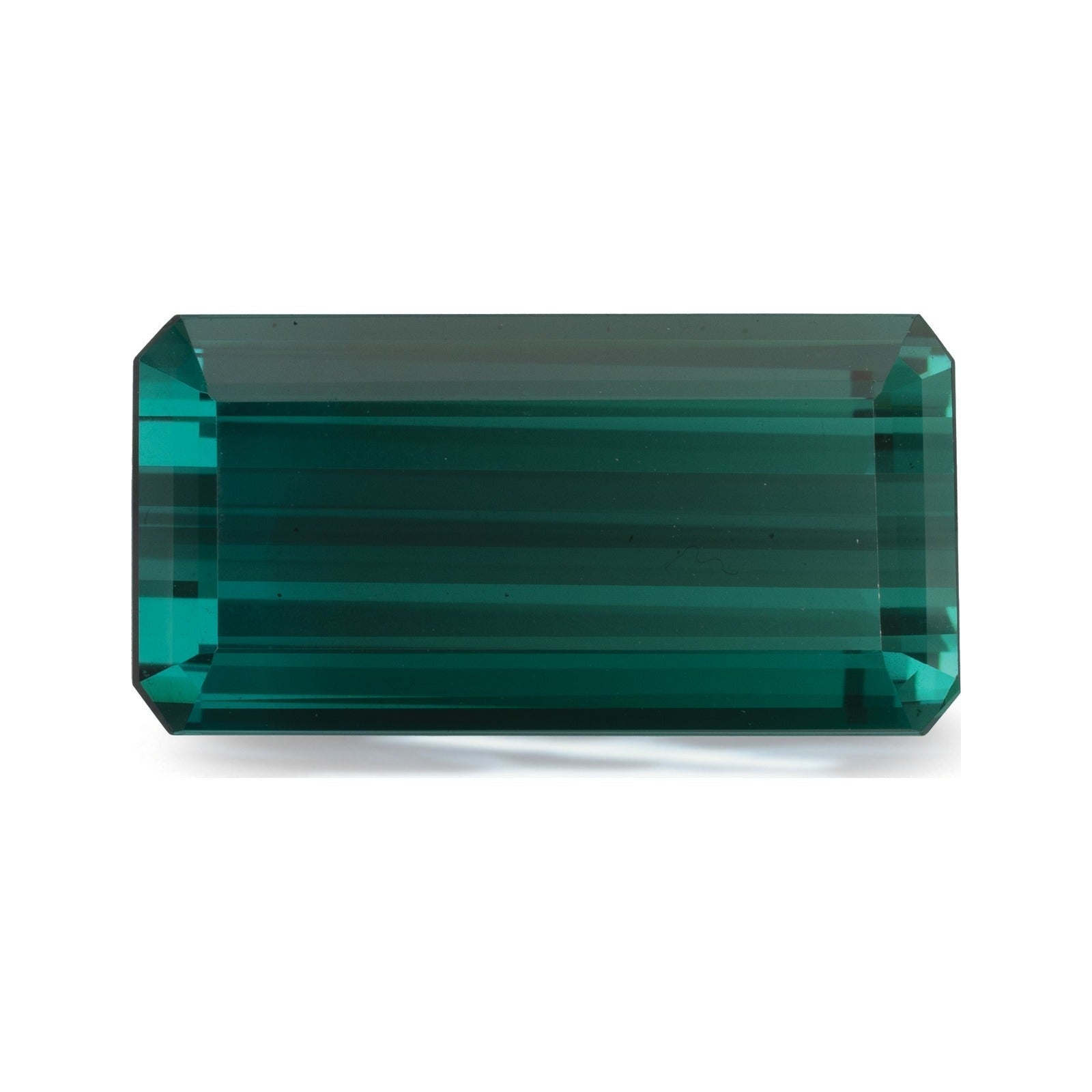 17.47 ct Natural Indicolite Tourmaline – Emerald Cut – Brazil — Sapphire Row · cut7