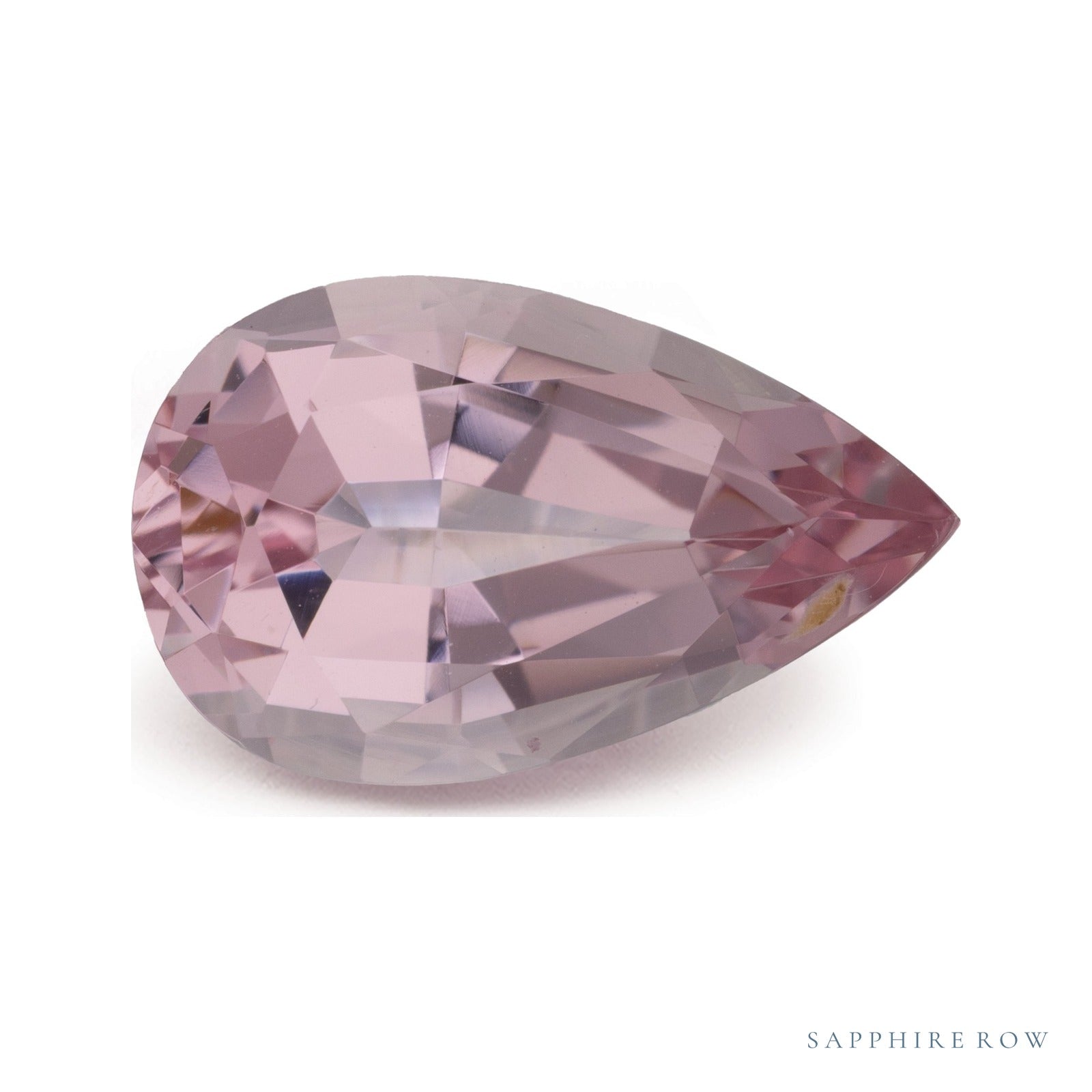 4.47 ct Natural Pink Morganite – Pear Cut – Nigeria — Sapphire Row · cut7