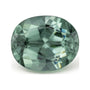 3.42 ct natural mint green tourmaline, oval cut | Sapphire Row · cut7
