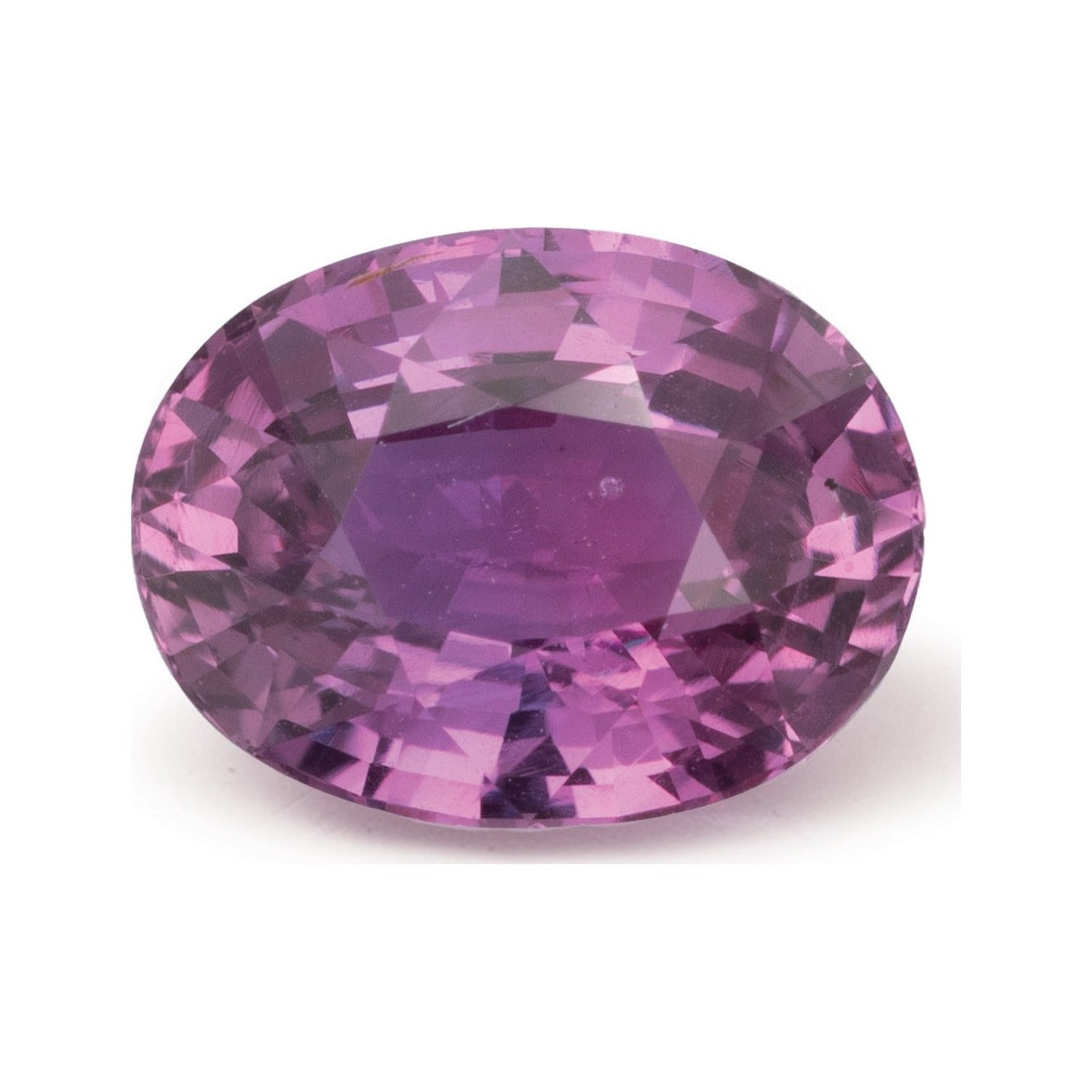 3.00 ct Natural Pink Sapphire (No Heat) – Oval Cut — Sapphire Row · cut7