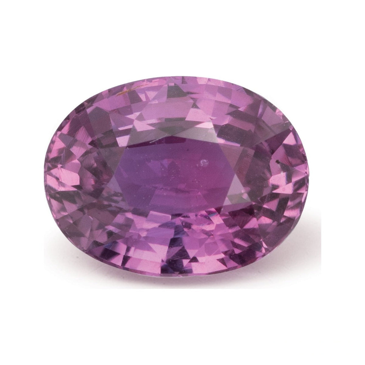 3.00 ct Natural Pink Sapphire (No Heat) – Oval Cut — Sapphire Row · cut7
