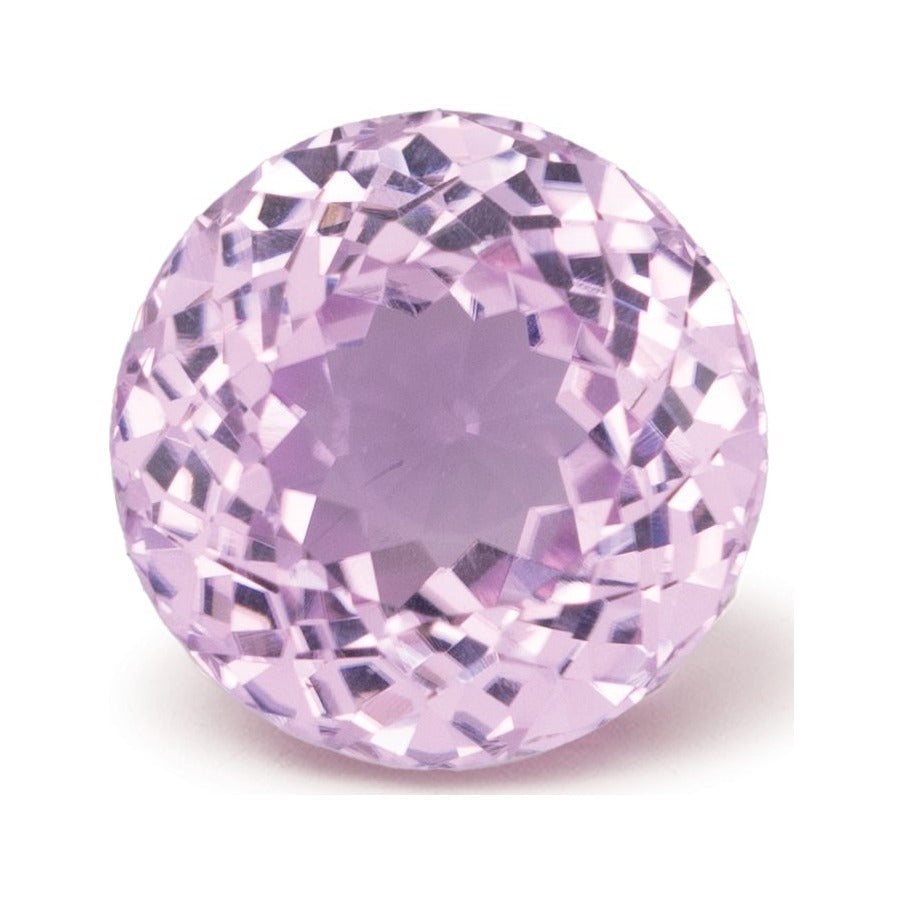 3.00 ct Natural Pink Kunzite – Round Cut — Sapphire Row · cut7