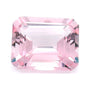2.97 ct Natural Pink Morganite – Emerald Cut — Sapphire Row · cut7