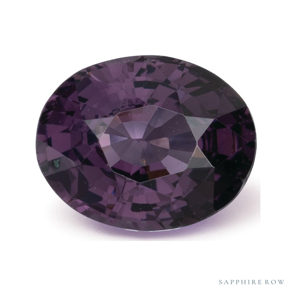 2.33 ct Natural Violet Spinel – Oval Cut – Tanzania – GFCO Certified — Sapphire Row · cut7