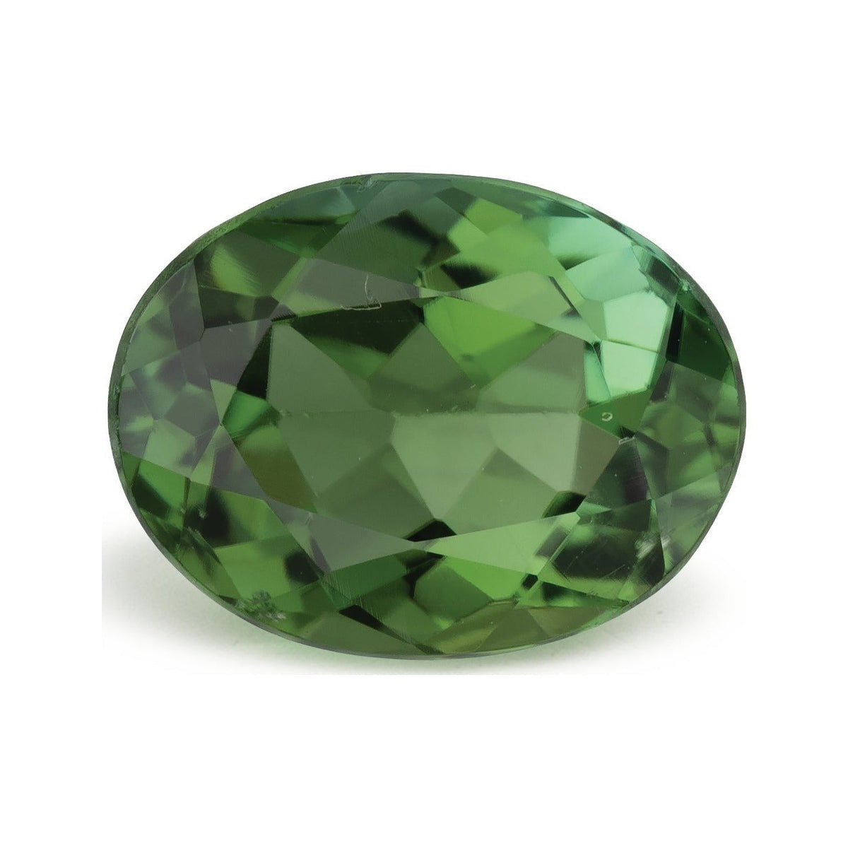 2.00 ct Natural Green Tourmaline – Oval Cut – Brazil — Sapphire Row · cut7
