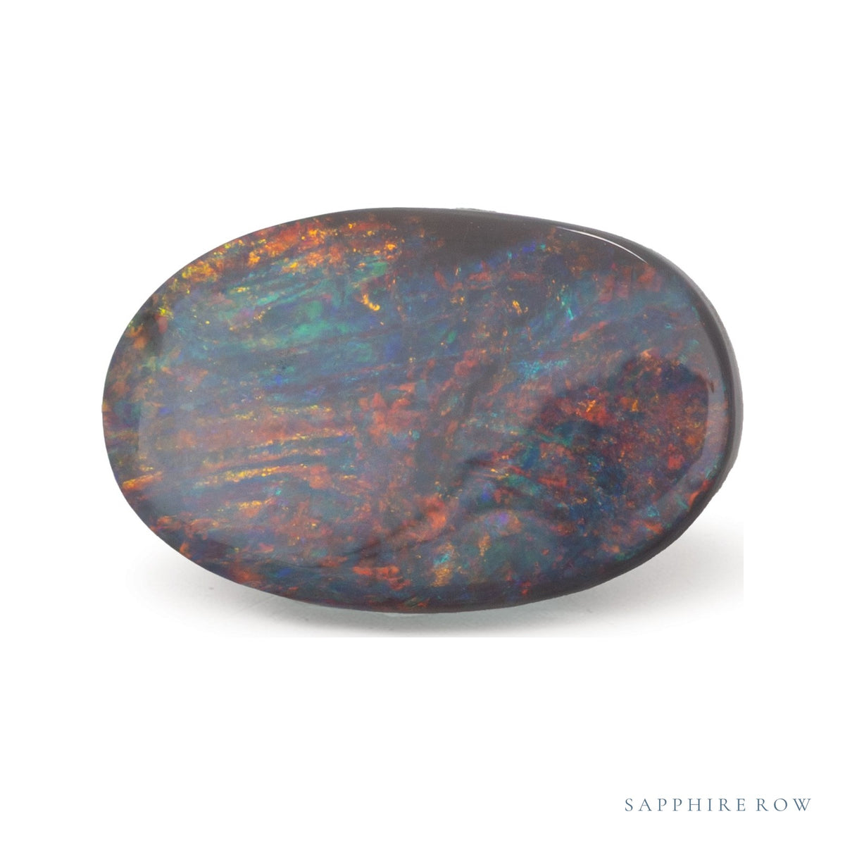 1.94 ct natural gray opal, oval cut | Sapphire Row · cut7