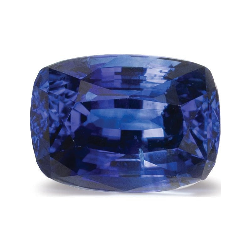 1.89 ct natural blue sapphire from Sri Lanka, antique cushion cut | Sapphire Row · cut7