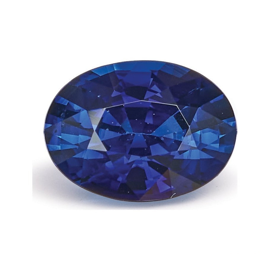 1.42 ct Natural Blue Sapphire (Heated) – Oval Cut – Sri Lanka — Sapphire Row · cut7