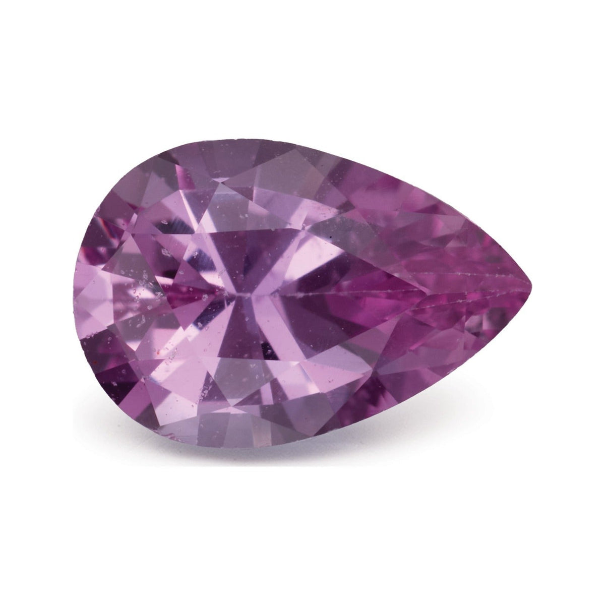 1.35 ct Natural Pink Sapphire (Heated) – Pear Cut — Sapphire Row · cut7