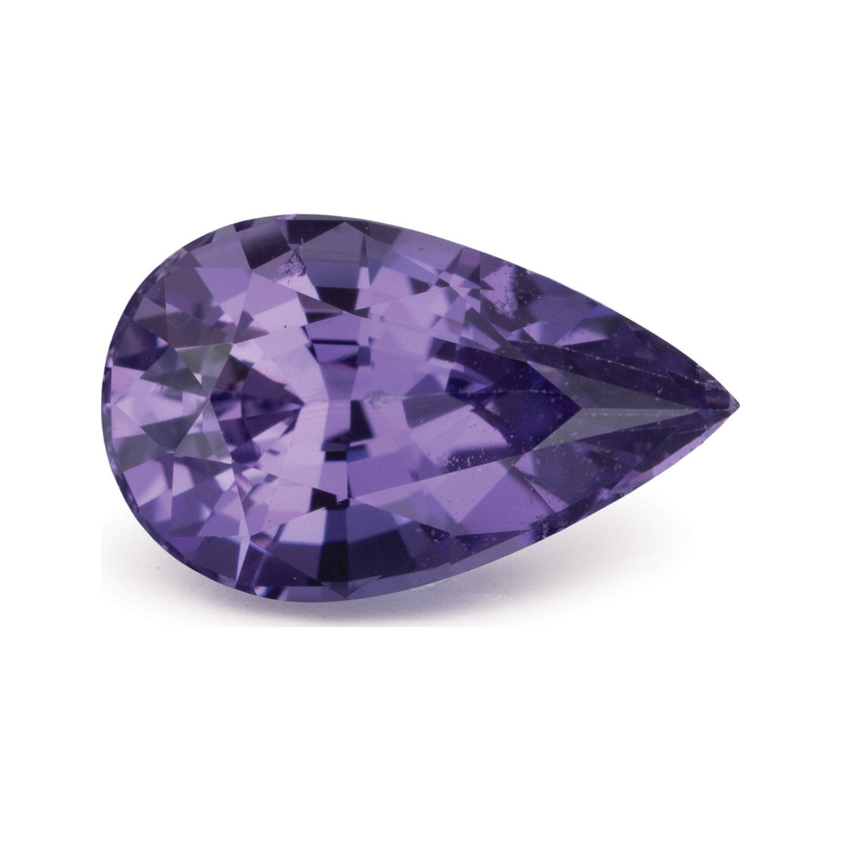 1.34 ct Natural Purple Sapphire (Heated) – Pear Cut — Sapphire Row · cut7