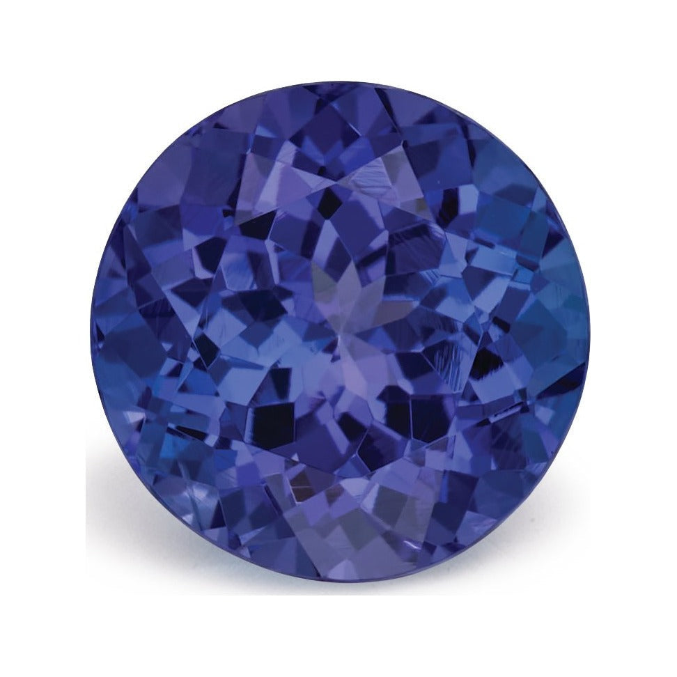1.33 ct Natural Blue Tanzanite – Round Cut — Sapphire Row · cut7