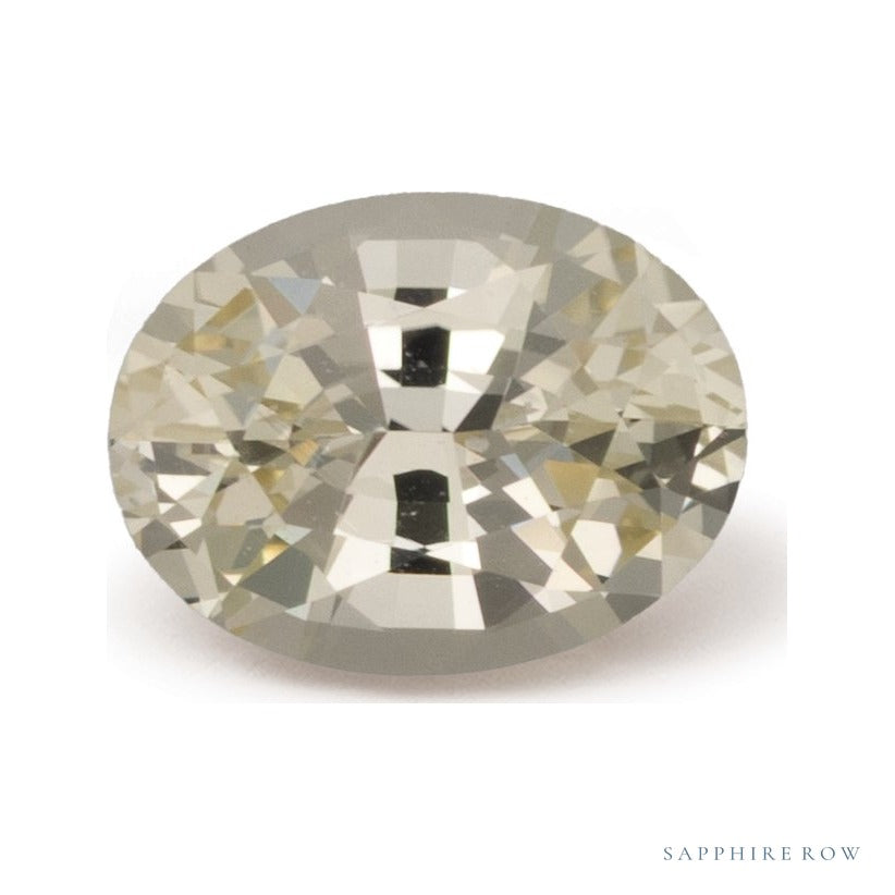 1.28 ct Natural Yellow Sapphire (Heated) – Oval Cut – Sri Lanka — Sapphire Row · cut7