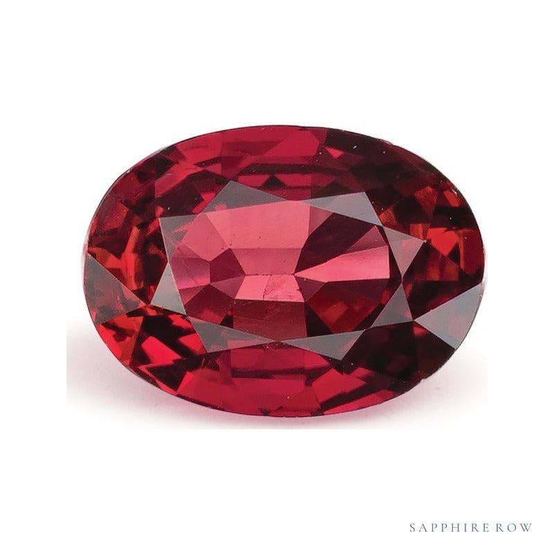 1.17 ct Natural Red Ruby (Heated) – Oval Cut – Mozambique — Sapphire Row · cut7