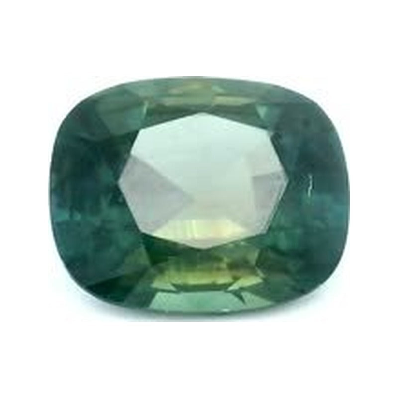 1.14 ct Natural Green Sapphire (No Heat) – Cushion Cut — Sapphire Row · cut7