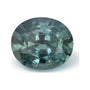 0.86 ct Natural Teal Sapphire (Heated) – Oval Cut – United States — Sapphire Row · cut7
