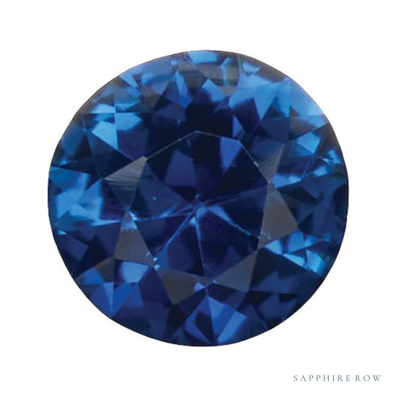 2.25 mm Natural Blue Sapphire – Round Cut – A Quality — Sapphire Row · cut7