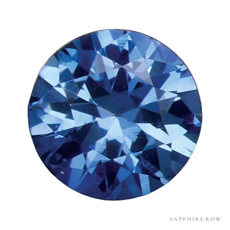 3.25 mm Natural Ceylon Blue Sapphire – Round Cut – A Quality — Sapphire Row · cut7