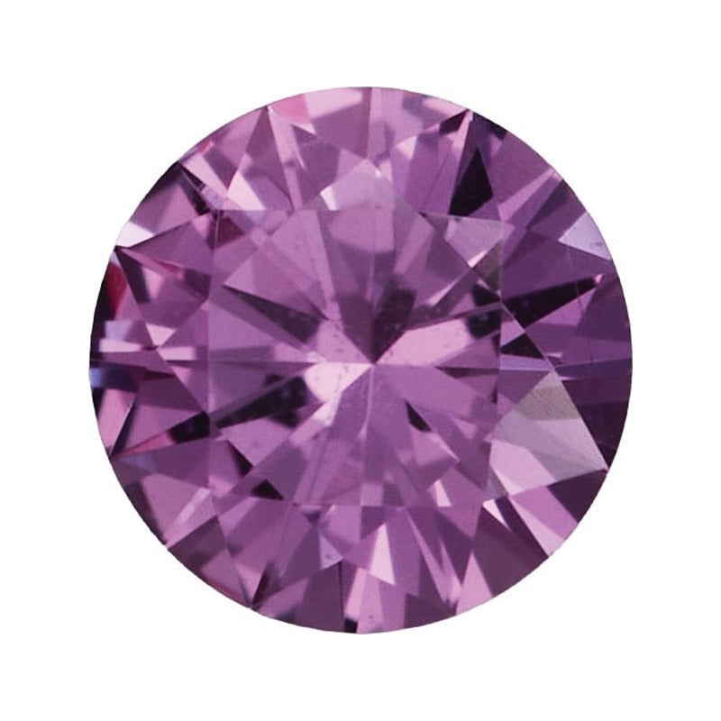 3 mm Natural Pink Sapphire – Round Cut – AAA Quality — Sapphire Row · cut7