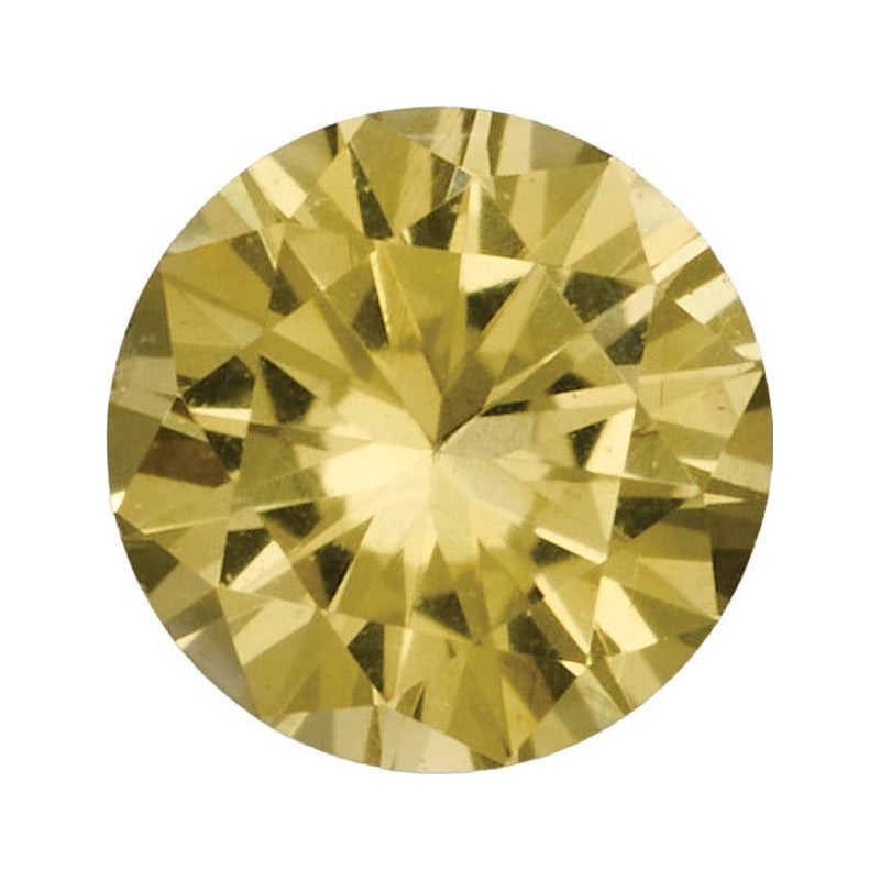 3.5 mm Natural Yellow Sapphire – Round Cut – AA Quality — Sapphire Row · cut7