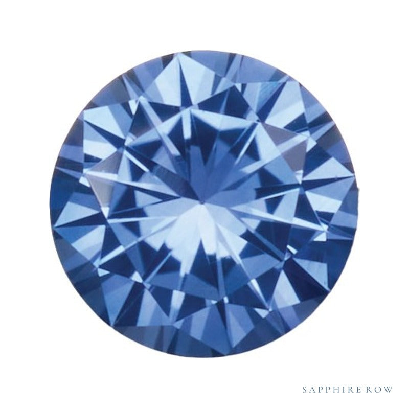 3.75 mm Natural Blue Sapphire – Round Cut – A Quality — Sapphire Row · cut7