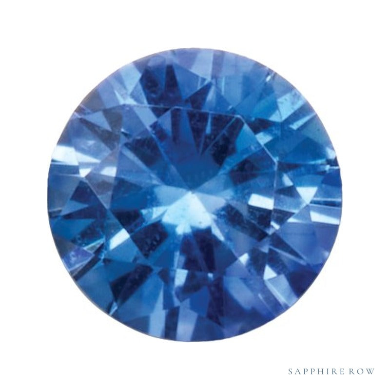 2.25 mm Natural Blue Sapphire – Round Cut – AA Quality — Sapphire Row · cut7