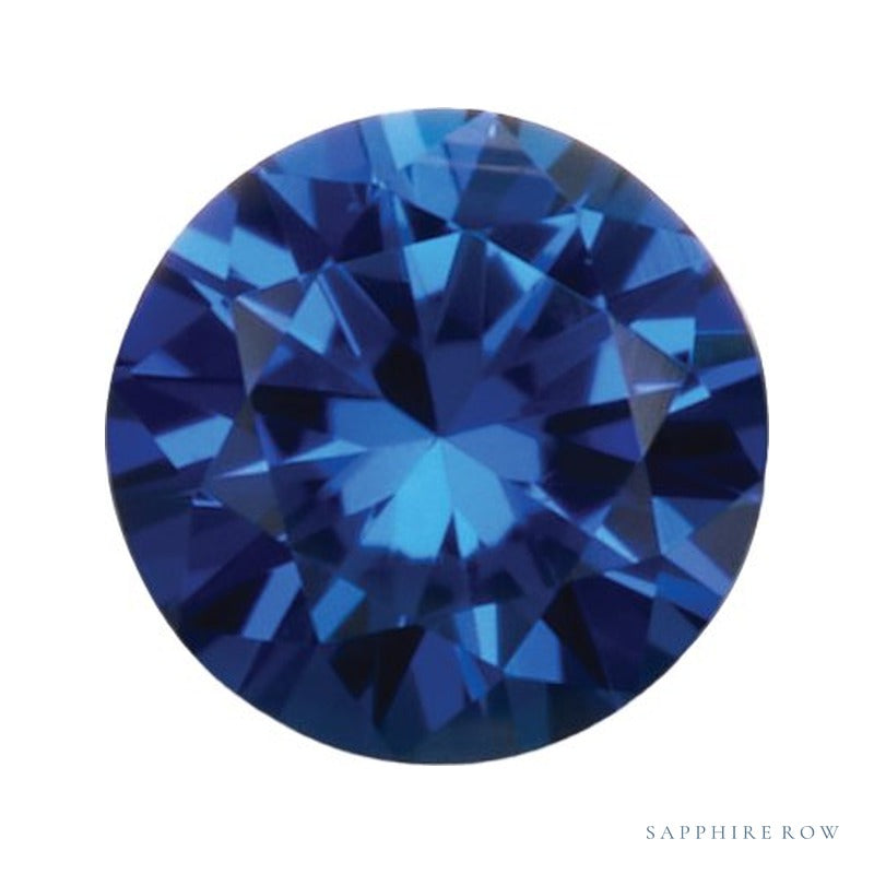 2.25 mm Natural Blue Sapphire – Round Cut – AAA Quality — Sapphire Row · cut7